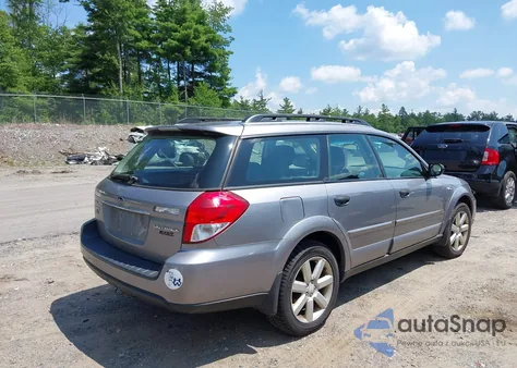 2008 Subaru Outback 2.5I/2.5I L.l. Bean Edition z USA, uszkodzony, nr VIN 4S4BP61C587345426